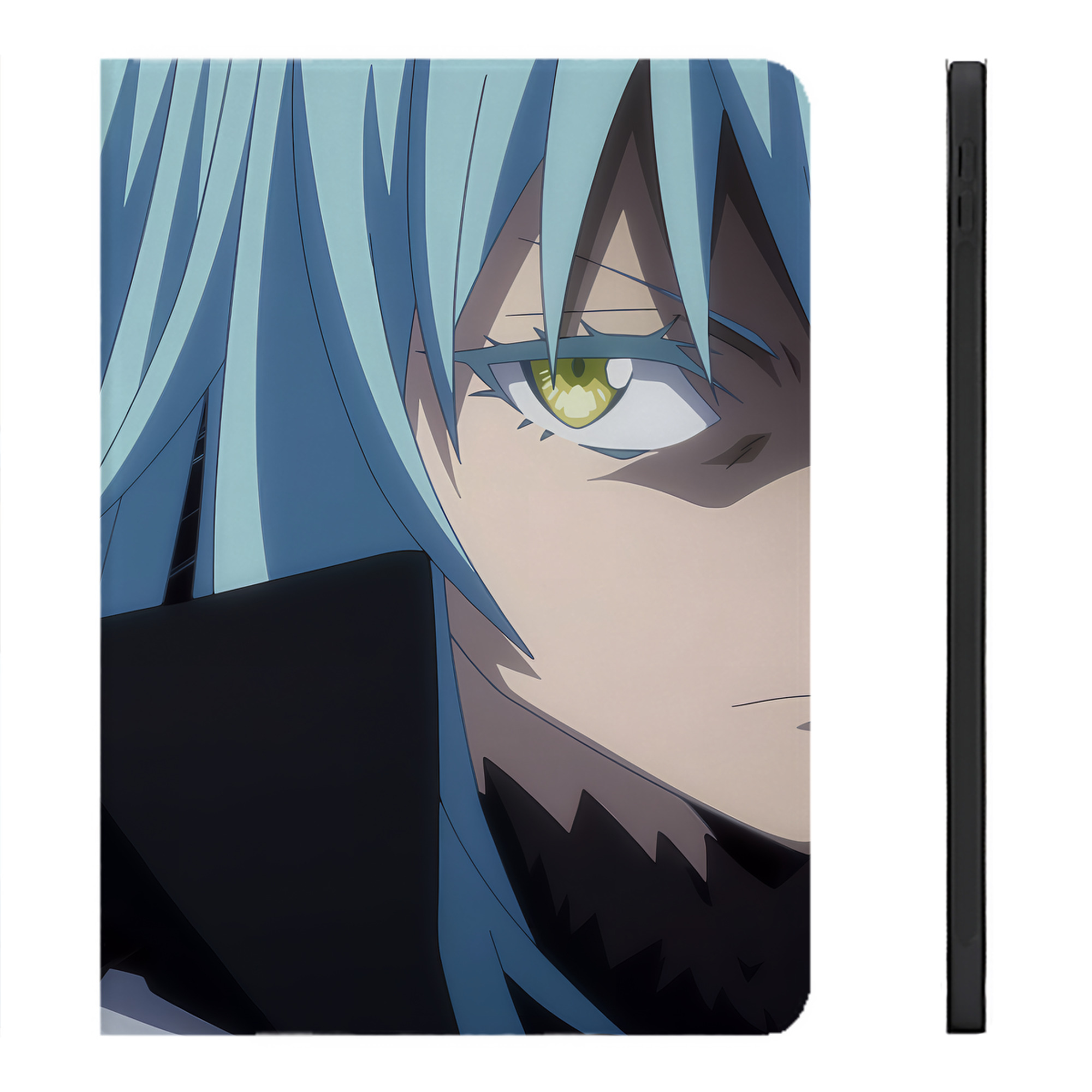 （画像用） 転スラ Regarding Reincarnated to Slime IPadケース ペンホルダー付き ブックスタイルデザイン